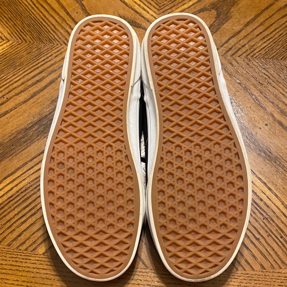 Vans Black and White Men’s Sneakers Sz 7.5 Vans Off the Wall - Picture 5 of 8